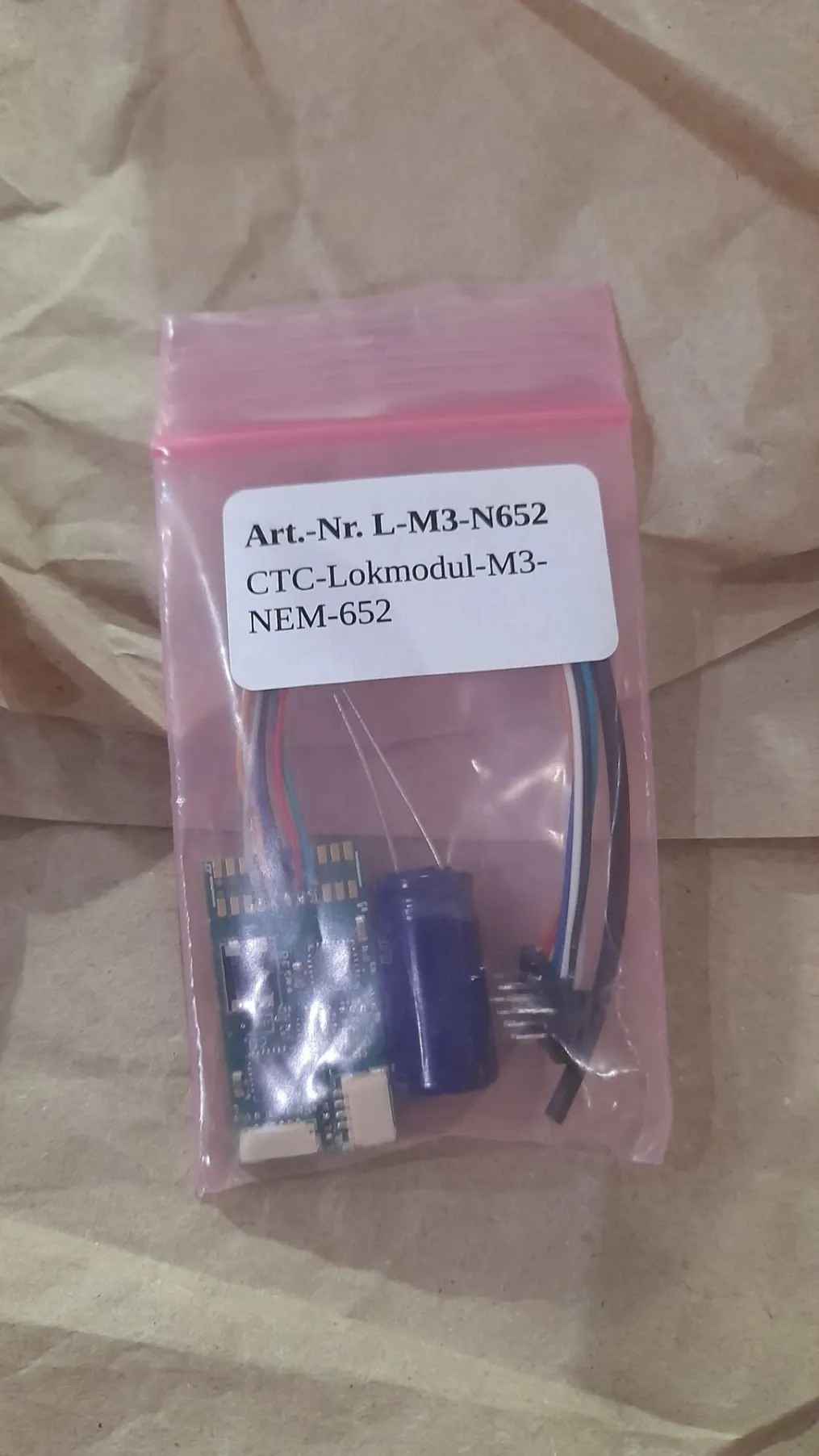 Lokmodul-M3-NEM-652 CTC L-M3-N652 | Rail Modélisme Alsace